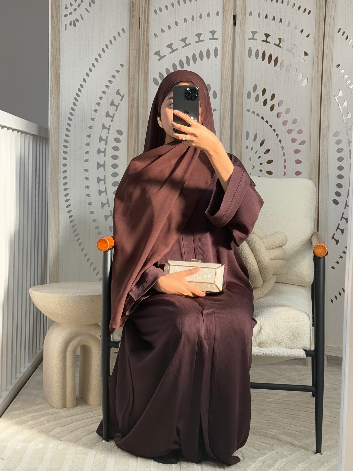 Coco Zoom Abaya With Scarf