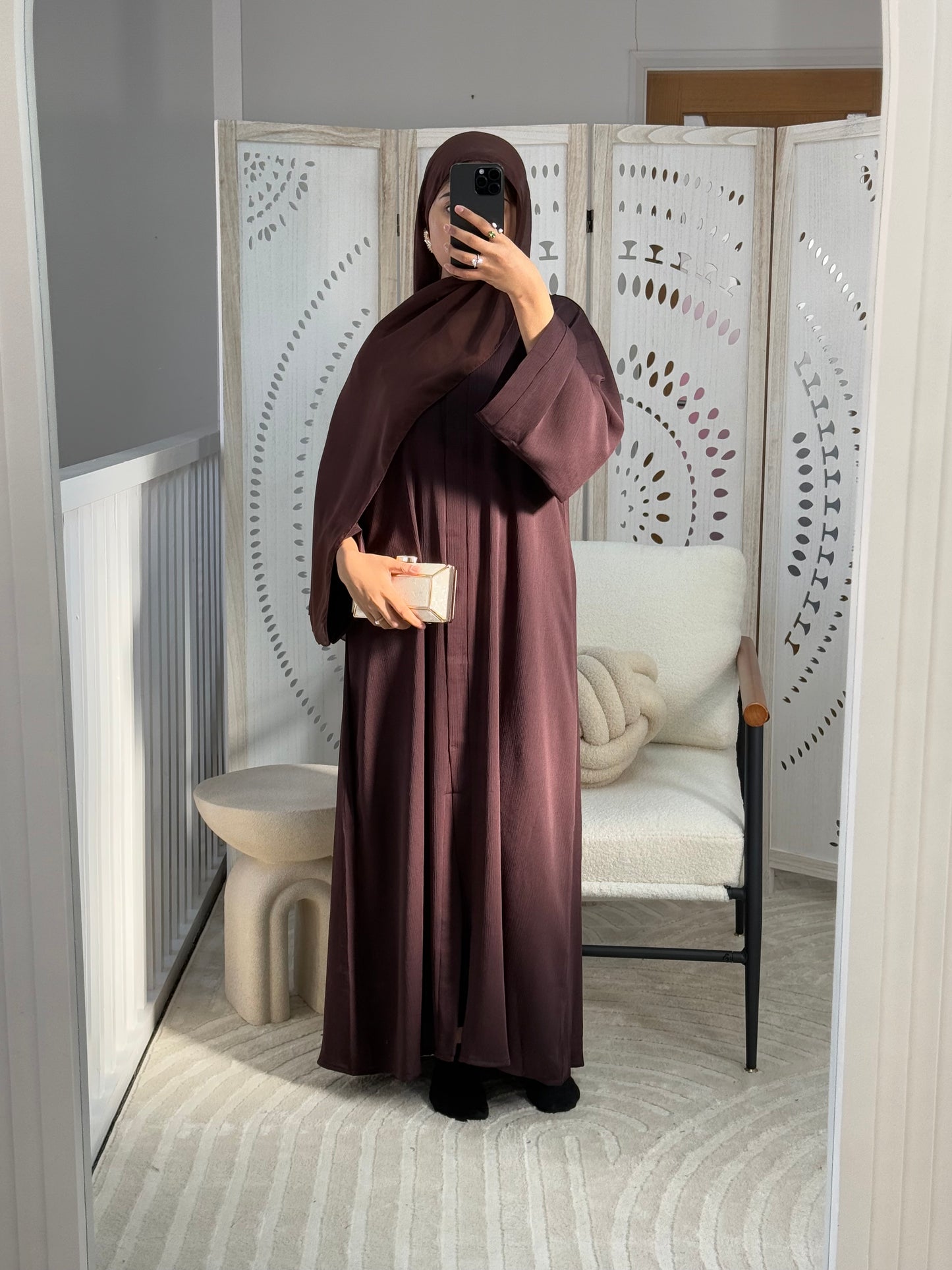Coco Zoom Abaya With Scarf