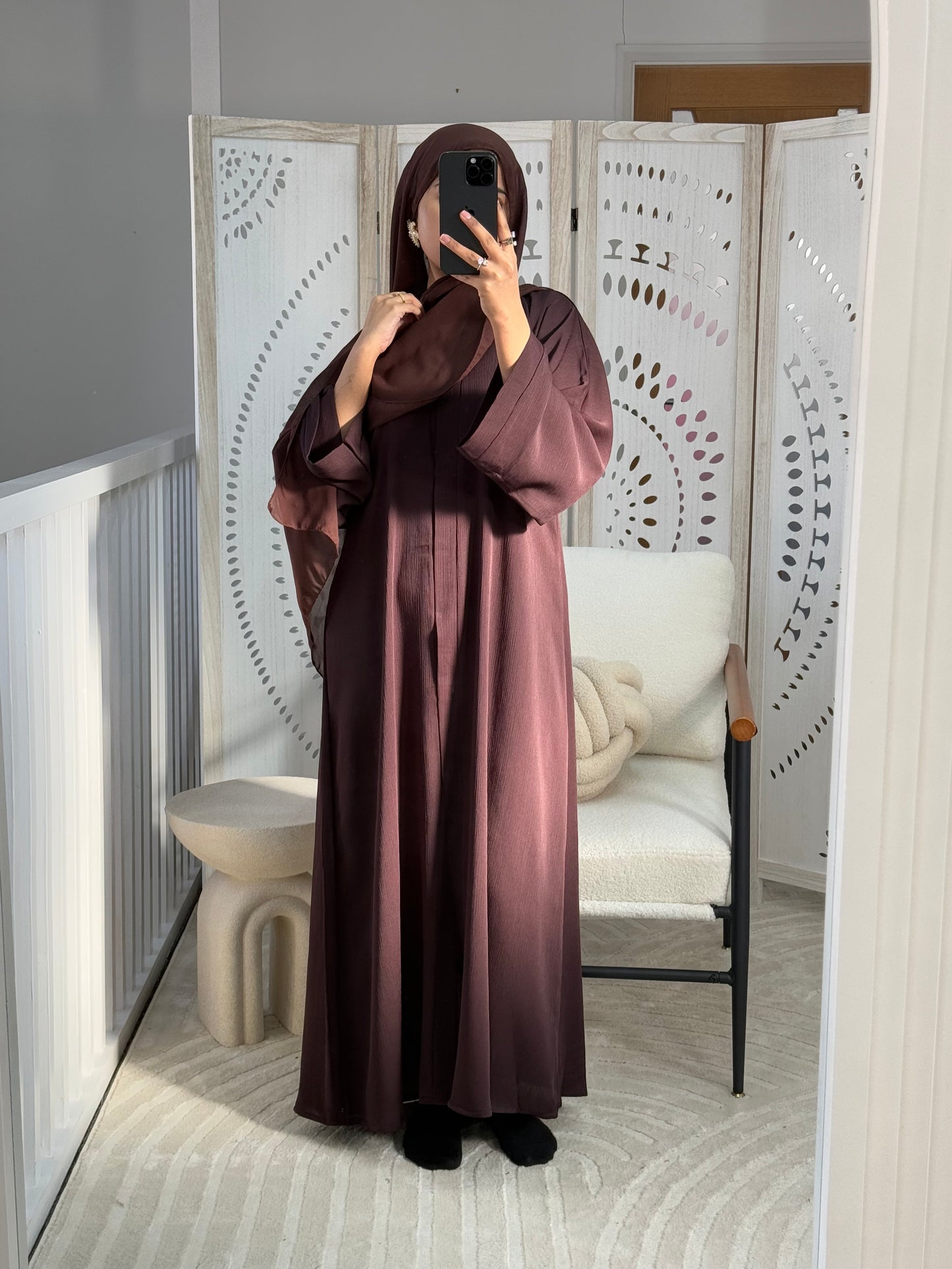 Coco Zoom Abaya With Scarf