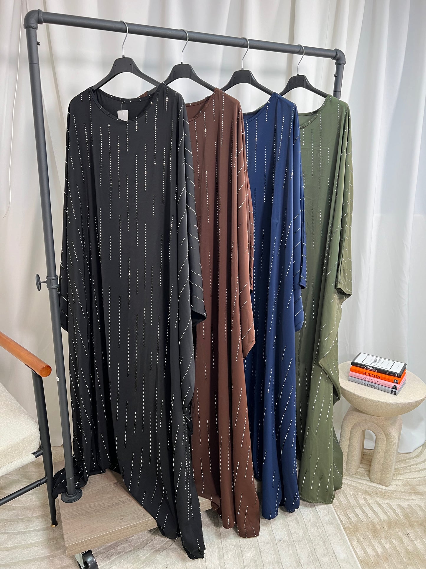Sarra Studded Butterfly Abaya