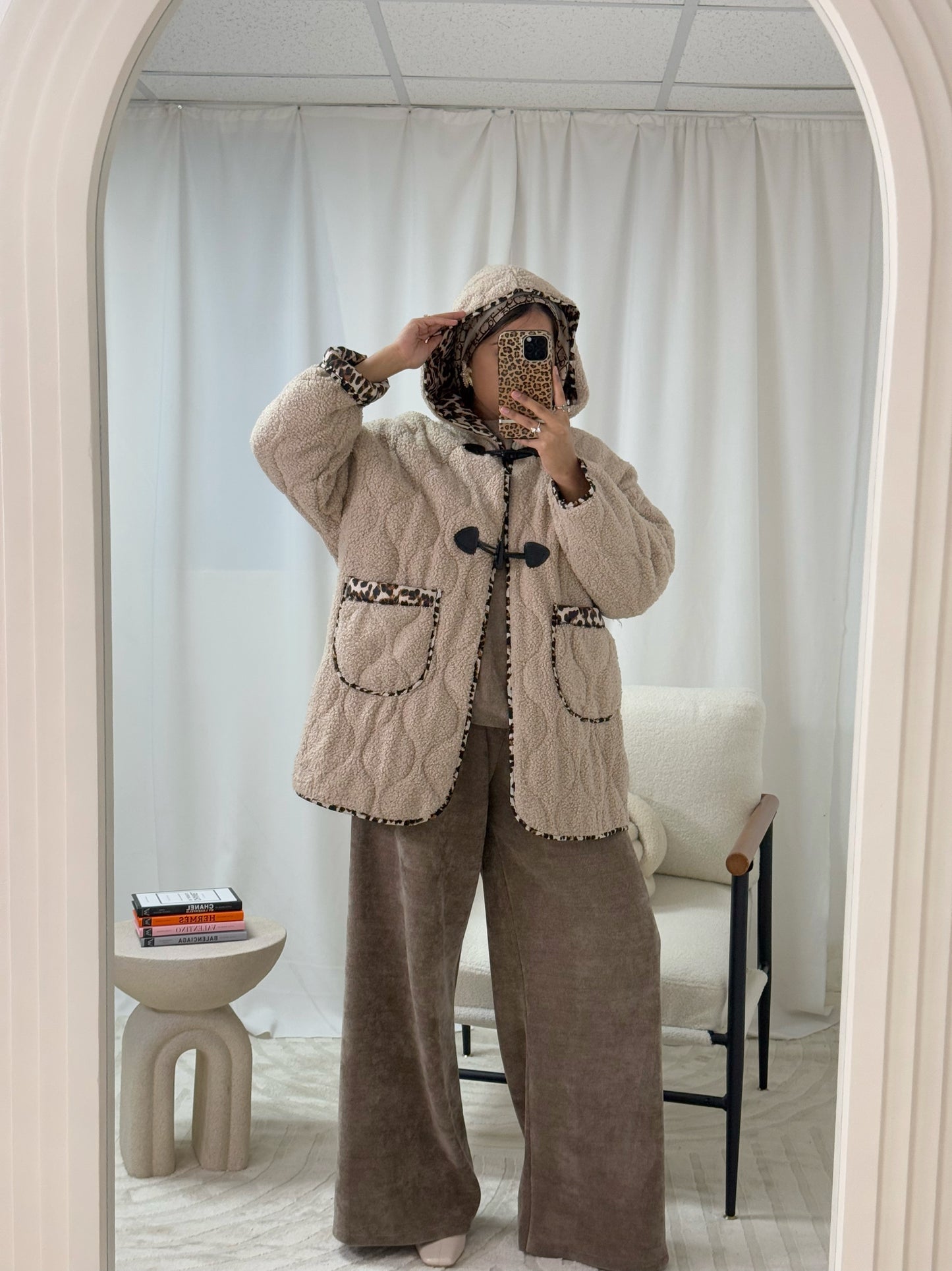 Teddy Leopard Coats