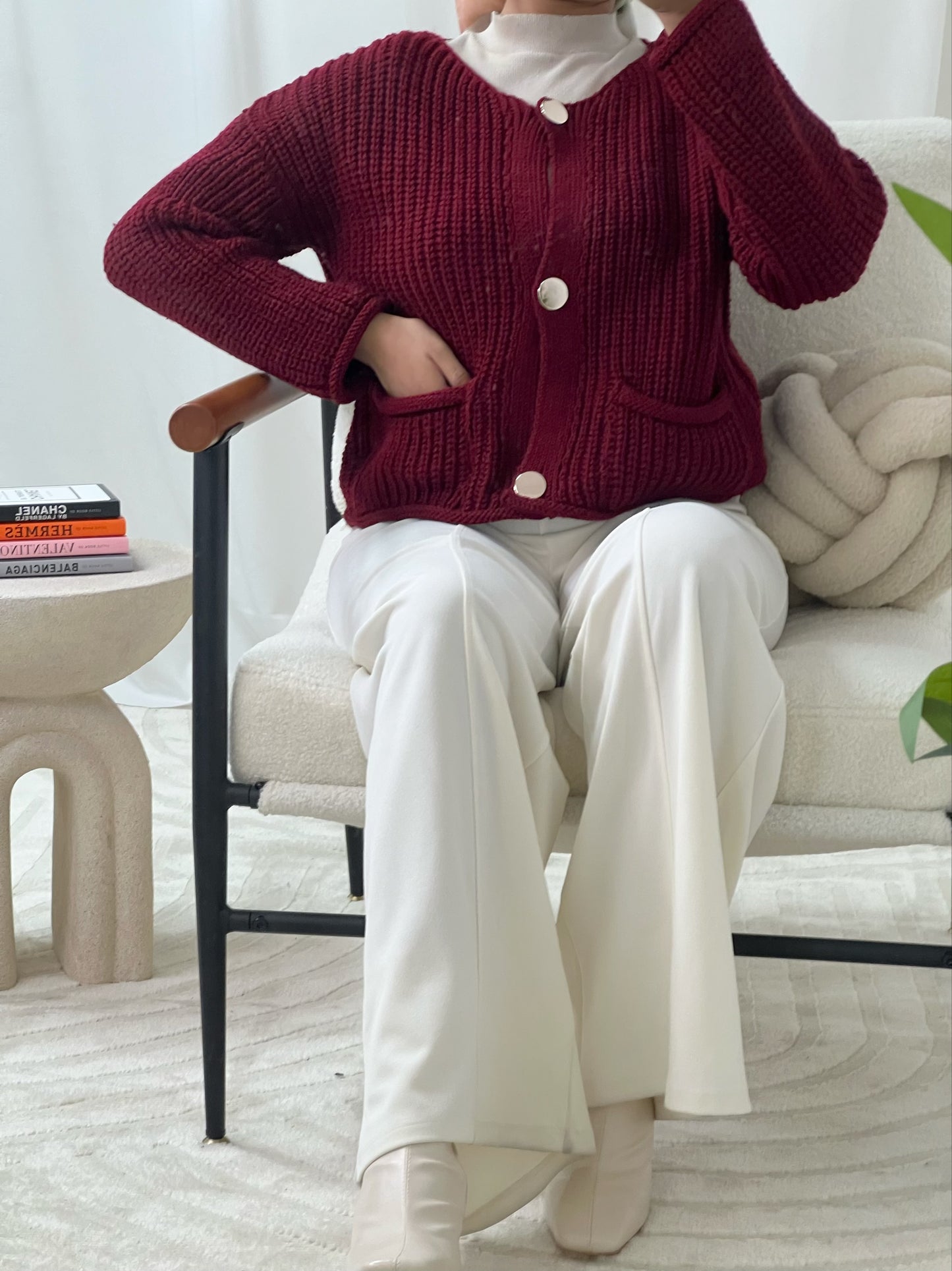 Lily Chunky Knit Cardigan