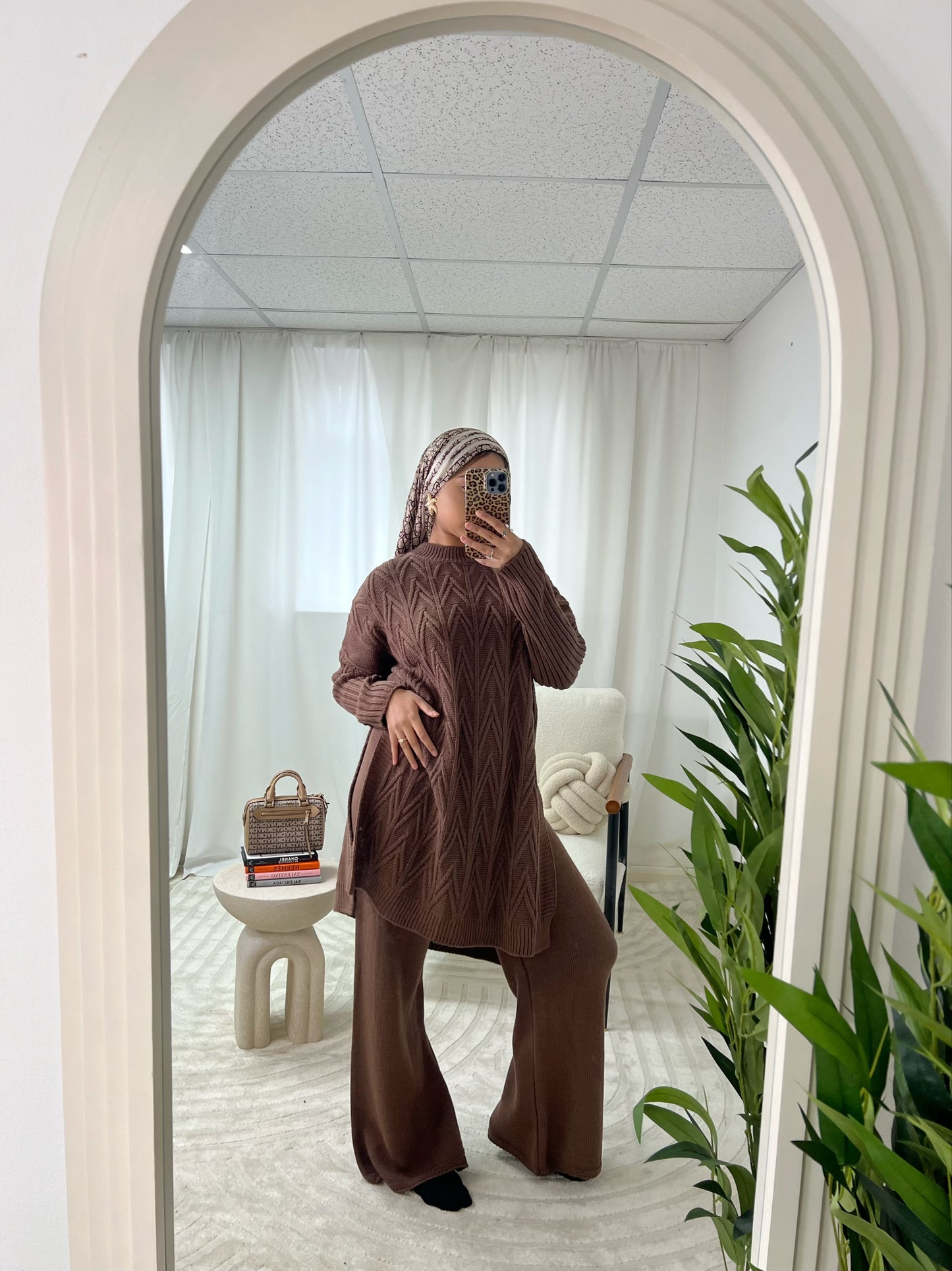 Iris Chevron Knitted Co Ord