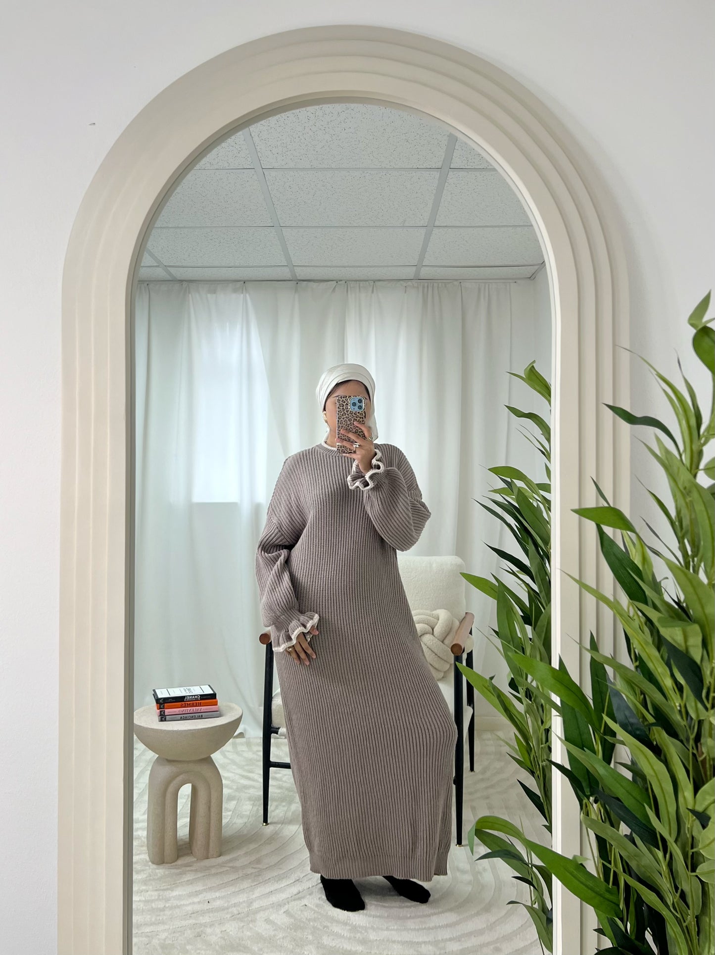 Ayla Longline Knitted Dress