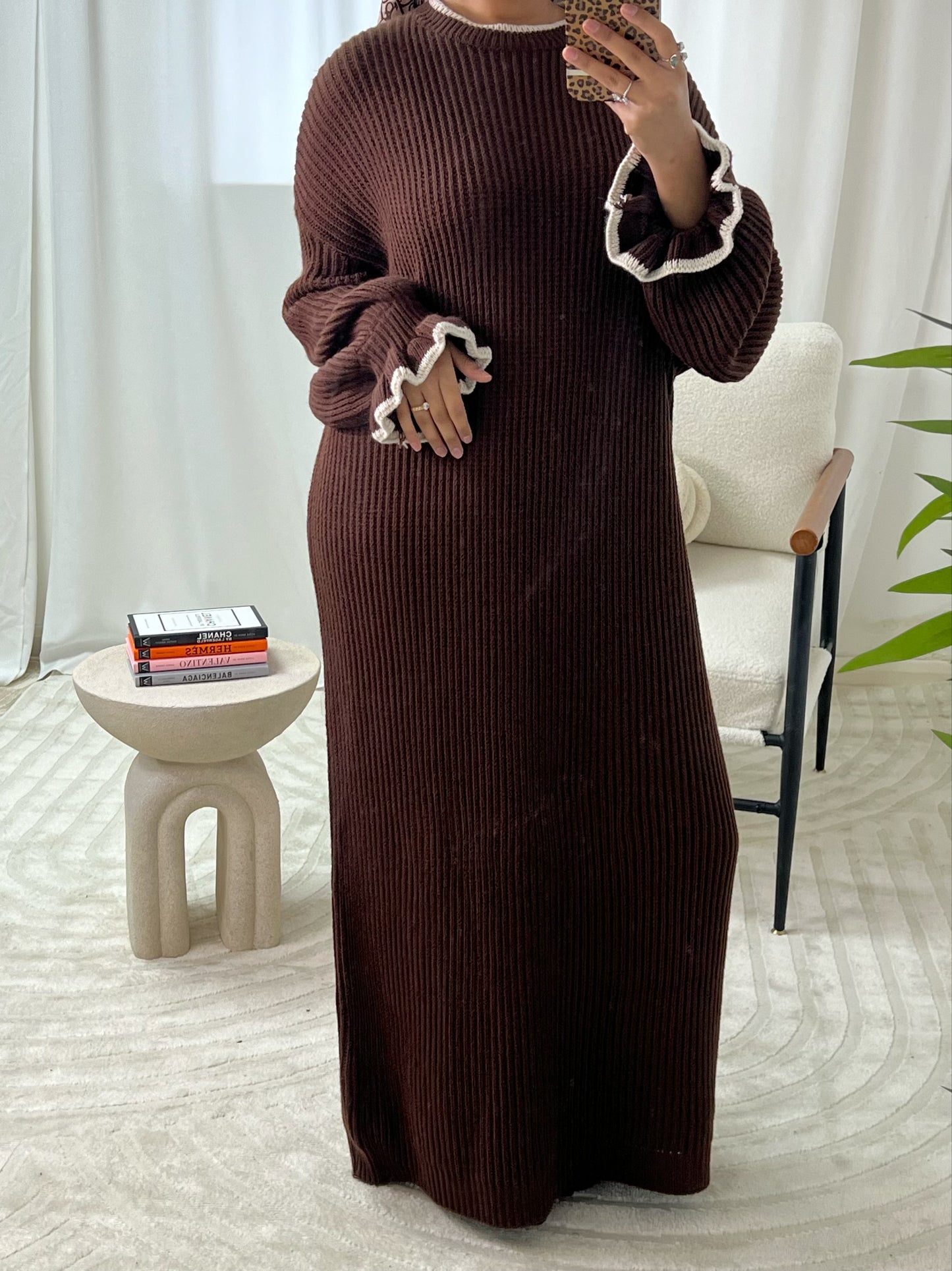 Ayla Longline Knitted Dress