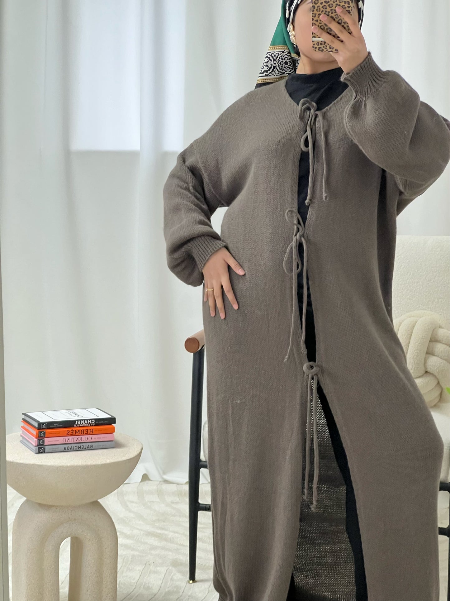 Aubrey Longline Knitted Cardigan