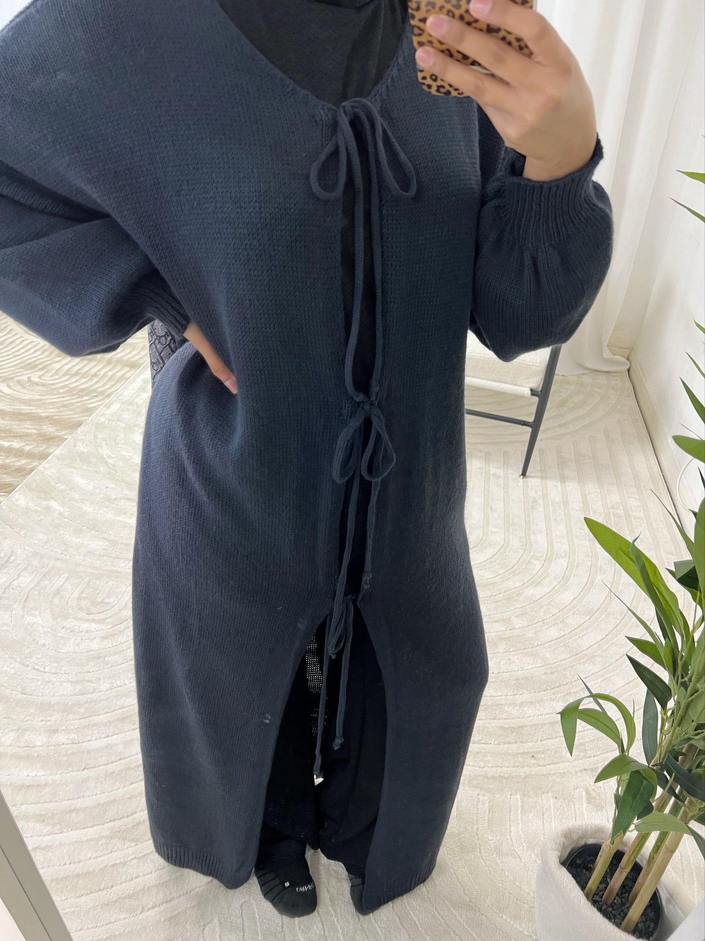 Aubrey Longline Knitted Cardigan