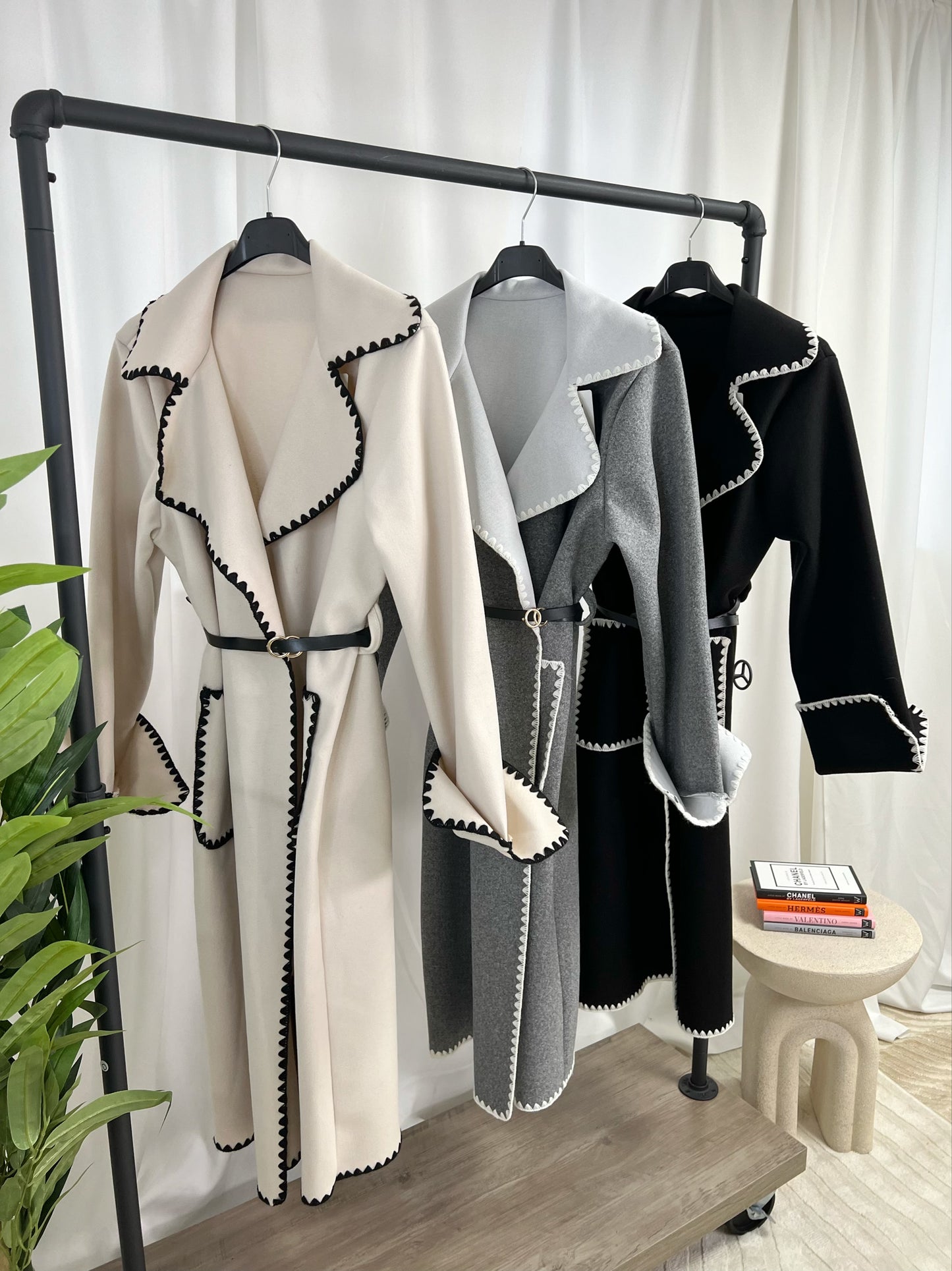 Ariana Contrast Coat