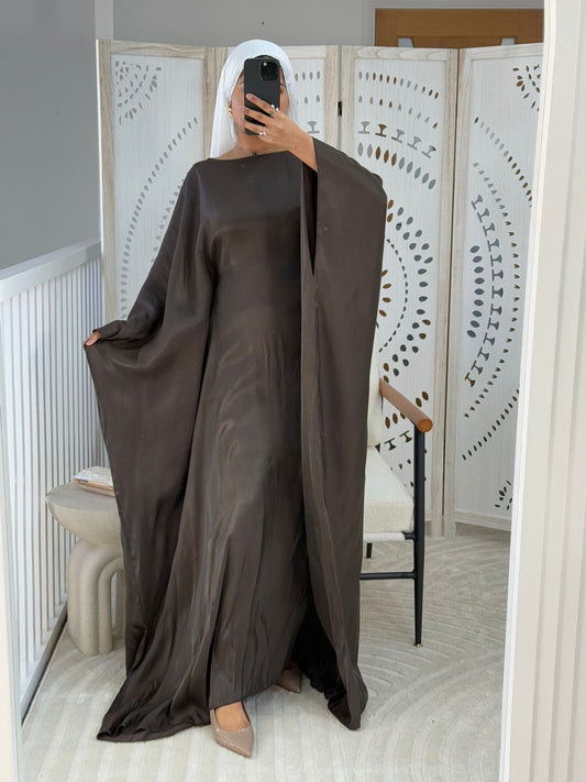 Coco Shimmer Batwing Abaya