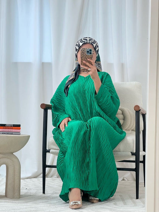 Arabella Pleated Abaya Dress