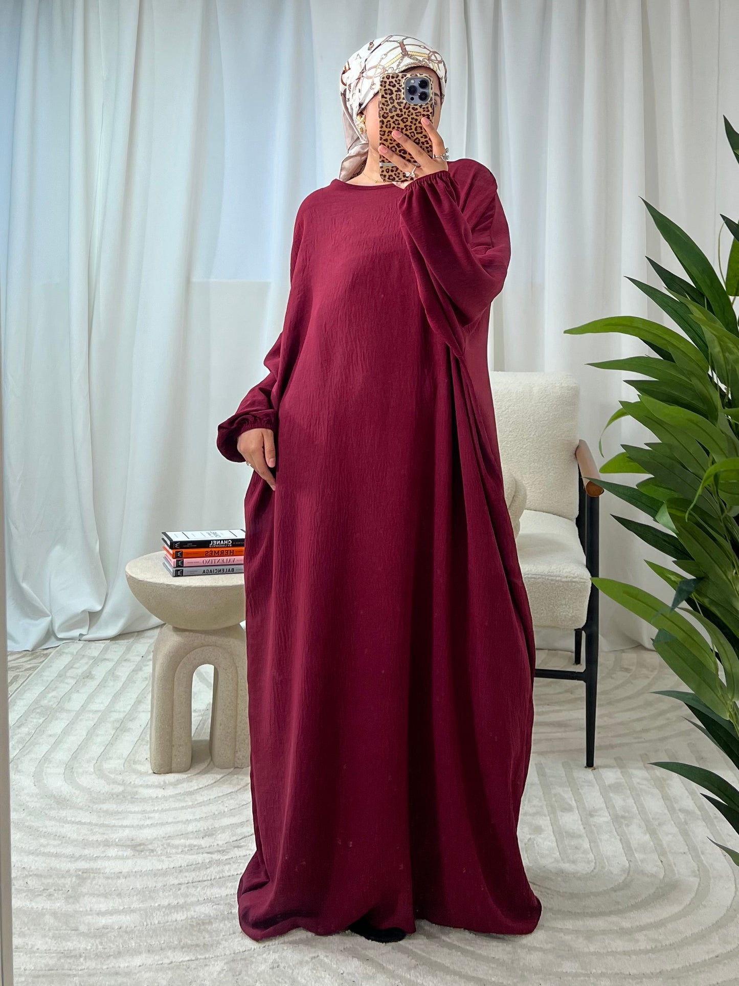 Erum Abaya with Elasticated Cuffs
