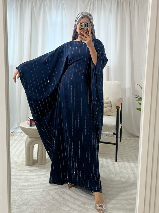 Sarra Studded Butterfly Abaya
