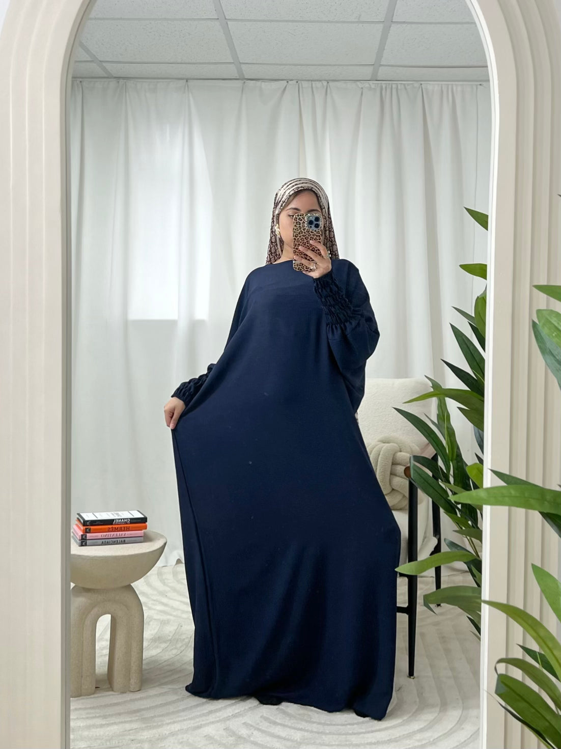 Haya Abaya with Elasticated Sleeves