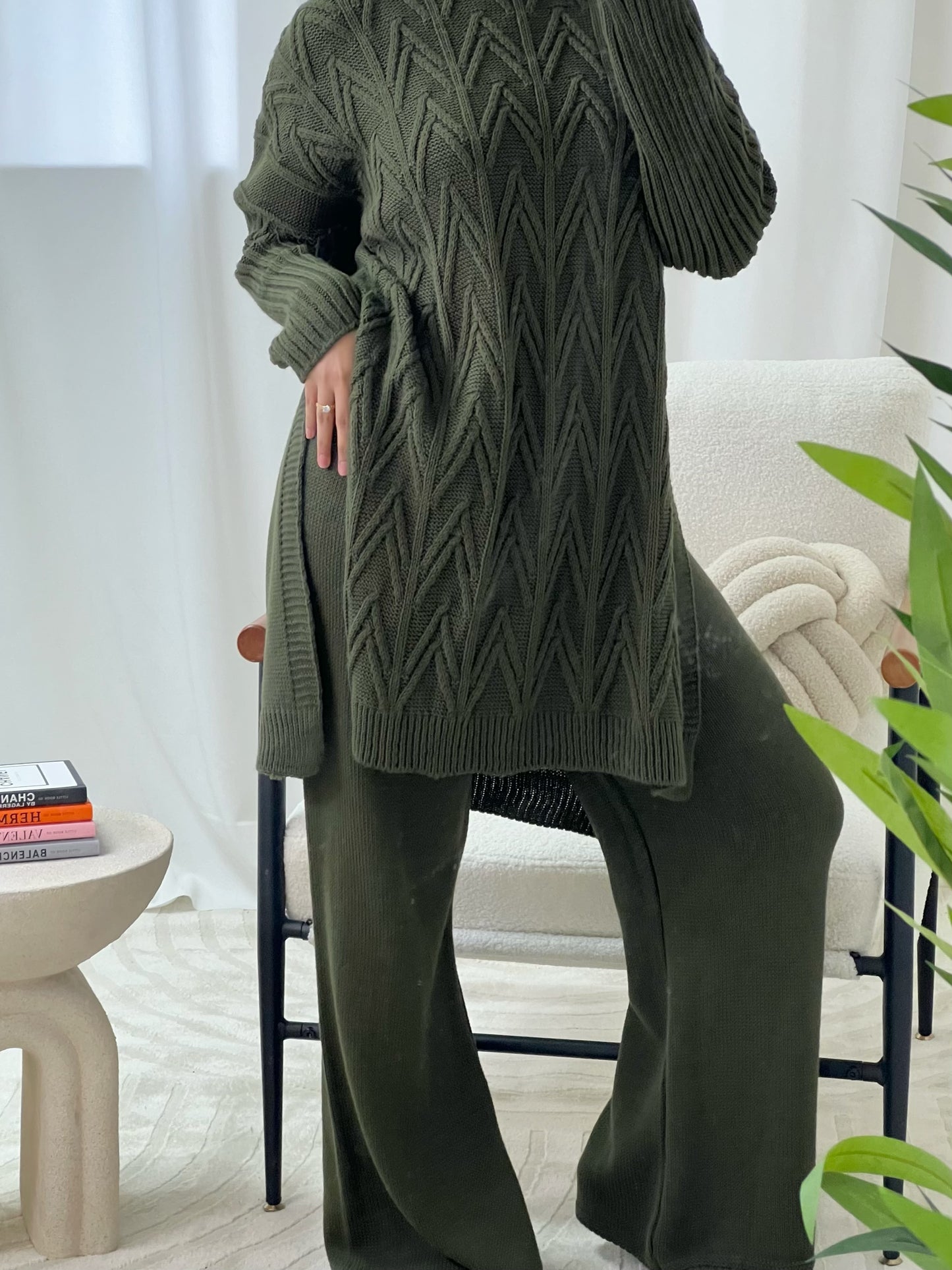 Iris Chevron Knitted Co Ord