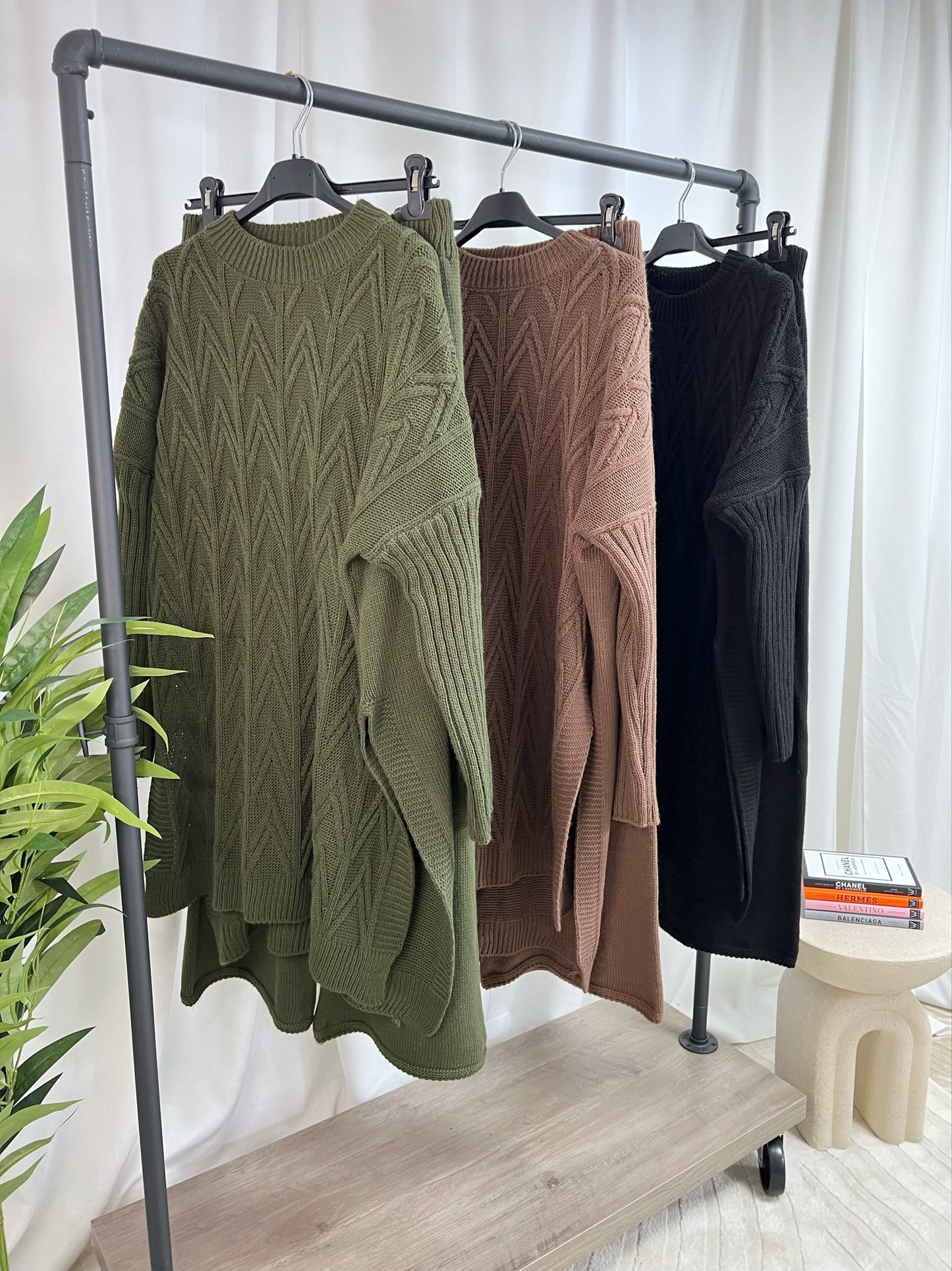 Iris Chevron Knitted Co Ord