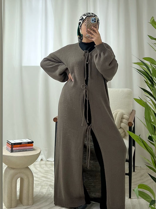Aubrey Longline Knitted Cardigan